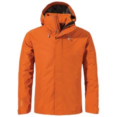 Schöffel Bundy univerzálni oranžové XXL Wanderjacke Hiking 3in1 Style Okere