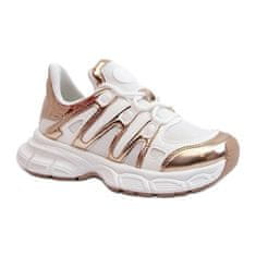 Sportovní obuv Model Ahmani NB633P White/Gold - Stylový krok velikost 41