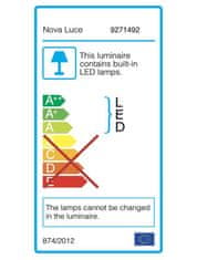 Nova Luce NOVA LUCE venkovní svítidlo s bodcem STAKE černý hliník a sklo LED 10W 3000K 100-240V 24st. IP65 9271492