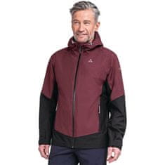 Schöffel Bundy univerzálni vínově červené 3XL Wander-funktionsjacke Wamberg