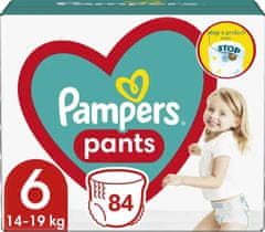 Pampers Plenkové Kalhotky Pants Velikost 6, 84 ks, 15kg+