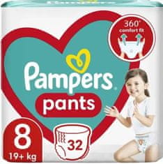 Pampers Active Baby Pants vel. 8 (32 ks) 19+ kg