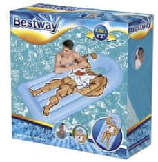 Bestway 43421 Nafukovací matrace s oknem a rozměry 188 x 89 cm, s postavou 16027