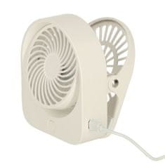 KIK KX3693 Mini stolní ventilátor s klipem USB