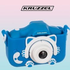 Kruzzel 22295 Dětský digitální fotoaparát 32 GB modrý