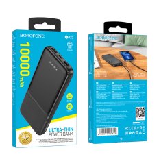 Borofone Powerbank BJ33 Creed 10000mAh černá