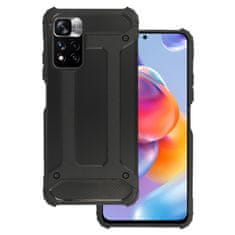 TopQ Armor Carbon Case pro Xiaomi Redmi Note 11 5G/Note 11S 5G/Poco M4 Pro 5G Black