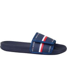 Tommy Hilfiger Pantofle do vody tmavomodré 38 EU Maxi Velcro Pool Slide