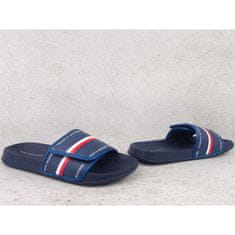 Tommy Hilfiger Pantofle do vody tmavomodré 38 EU Maxi Velcro Pool Slide