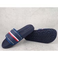 Tommy Hilfiger Pantofle do vody tmavomodré 38 EU Maxi Velcro Pool Slide