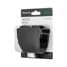 Peiying Nabíječka do auta 2xUSB 3100 mA + zásuvka zapalovače černá PY-CHR0005