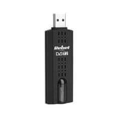 Rebel USB digitální tuner DVB-T2 H.265 HEVC černý REBEL KOM1060