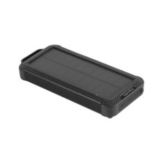 Krüger&Matz Powerbanka 10000 mAh Li-pol solární, černá KM0910