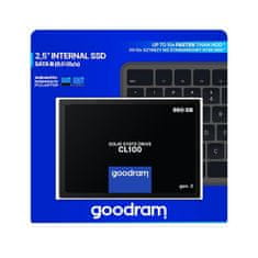 GoodRam SSD disk 960 GB CL100 černý TGD-SSDPRCL100960G3