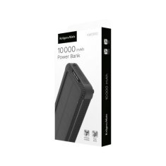 Krüger&Matz Powerbanka 10000 mAh Li-pol solární, černá KM0910