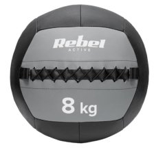 Rebel RBA-3107-8 ACTIVE Medicinbal na cvičení 8 kg černý