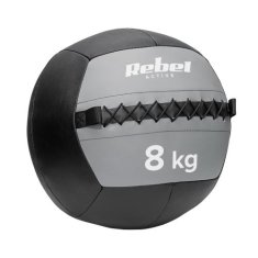 Rebel RBA-3107-8 ACTIVE Medicinbal na cvičení 8 kg černý