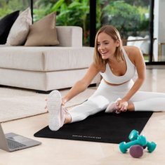 Rebel ACTIVE RBA-3152-BK Podložka na jógu, pilates, fitness 183x61 cm černá