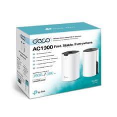 TP-Link Domácí Wi-Fi systém DECO S7 Mesh AC1900 2-PACK 600/1300 Mb/s