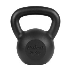 Rebel ACTIVE Litinový kettlebell 20 kg RBA-2323-20