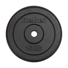 Rebel ACTIVE Sada litinových závaží 2x15kg RBA-2130