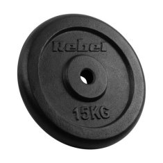 Rebel ACTIVE Sada litinových závaží 2x15kg RBA-2130