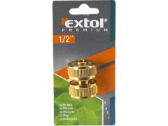 Extol Premium Spojka na hadici (8876012) 3/4&quot;, MOSAZ