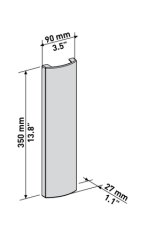 Meliconi Kryt pro vedení kabelů 480519 BK Kryt pro vedení kabelů, 35cm