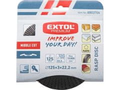 Extol Premium Kotouč na dřevo (8803706) 125x3x22,2mm, střední sek