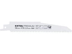 Extol Premium Plátky do pily ocasky 8806203 plátky do pily ocasky 3ks, 150x22x1,6mm, Bi-metal