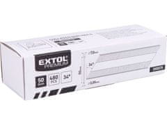 Extol Premium Hřebík nastřelovací (8862606) 480ks, 50mm, 3,05mm, hladký