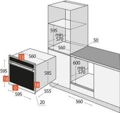 Concept Samostatná vestavná trouba ETV5560