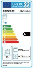 Concept Samostatná vestavná trouba ETV7460wh