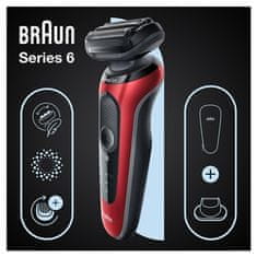 Braun Holicí strojek Series 6 61-R1200s Red