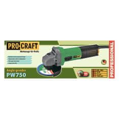 Procraft Úhlová bruska PW750, 125mm