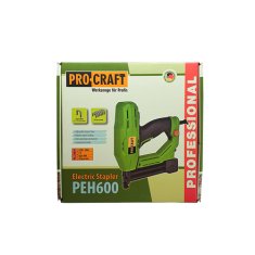 Procraft Elektrická sponkovací pistole PEH600