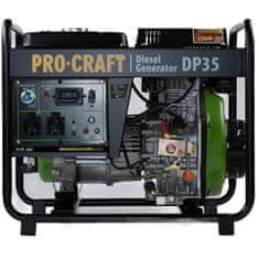 Procraft Dieselová elektrocentrála DP35