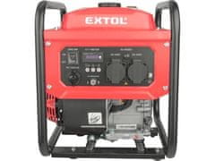 Extol Premium Benzínová elektrocentrála 8895550 digitální invertorová, 3,5kW