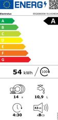 Electrolux Vestavná myčka nádobí 700 GlassCare EEG68600W