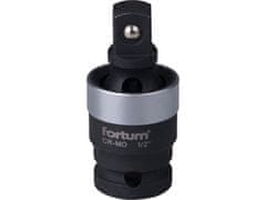 Fortum Nástavec rázový 4790010 kloubový, z vnitřního 1/2&quot; na vnější 1/2&quot; čtyřhran, CrMo