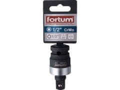 Fortum Nástavec rázový 4790010 kloubový, z vnitřního 1/2&quot; na vnější 1/2&quot; čtyřhran, CrMo