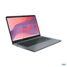 Lenovo Notebook 14 IdeaPad 3/Slim Chrome 14IAN8/i3-N305/14&apos;&apos;/FHD/T/8GB/256GB eMMC/UHD/Chrome/Gray/2R (83BN001UMC)