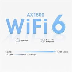 TP-Link Wi-Fi router Deco X10(3-pack) AX1500, WiFi 6, 2x GLAN, 2,4/5GHz