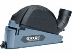 Extol Premium Kryt/adaptér odsávací pro řezání úhlovou bruskou 8807026, O115/125mm