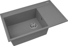 PYRAMIS Granitový kuchyňský dřez CAMEA (79X50) 1B 1D LH INDUSTRIAL GREY (070058701)