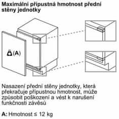 Siemens Vestavná monoklimatická chladnička KU21RADE0