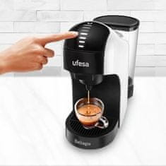 UFESA Espresso na kapsle Bellagio 3v1 bílý