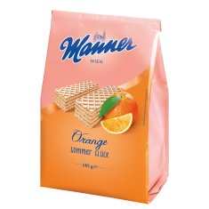 Manner Manner sommerwaffel Orange 185g oplatka