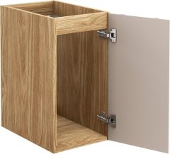 COMAD Závěsná skříňka pod umyvadlo Luxor Beige s deskou 90 cm béžová/dub olejovaný