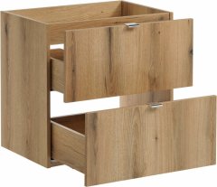 COMAD Závěsná skříňka pod umyvadlo Nova Oak 90 cm dub coast evoke